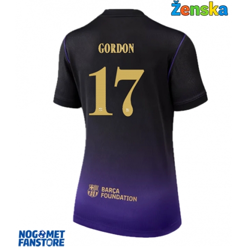 Barcelona Anthony Gordon #17 Gostujuci Dres za Ženska 2026-27 Kratak Rukav